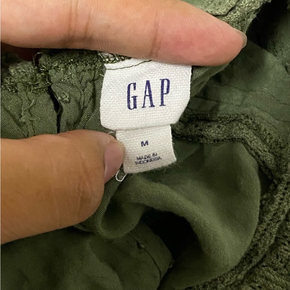 Gap Victorian Lace Desert Cactus Green Short Sleeve Tee Shirt - Picture 3 of 5